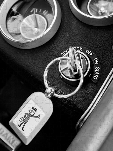 Corvette 327 Emblem  Photo Keychain Men/'s Gift
